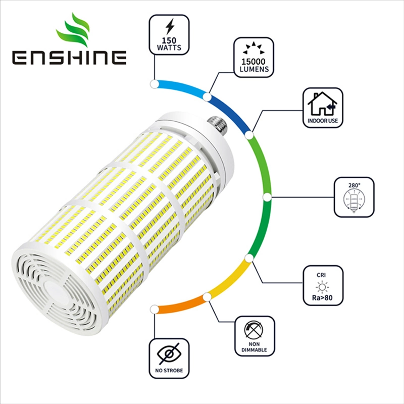 LED High Bay Light Corn Lamp 120W 100W 150W 50W E40 E27 LED Corn Bulb From Enshine LED Factory