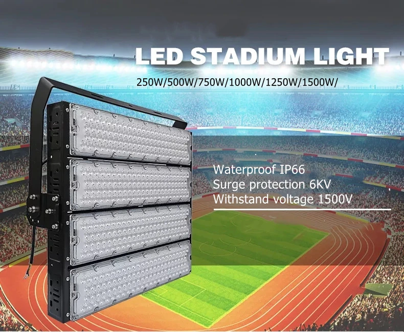 Outdoor Area Lighting 720W 160lm/W MW Driver 5 Years Warranty Factory Direct 750W LED Stadium Lights